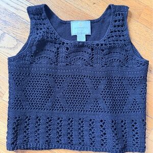 Express Black Knit Top